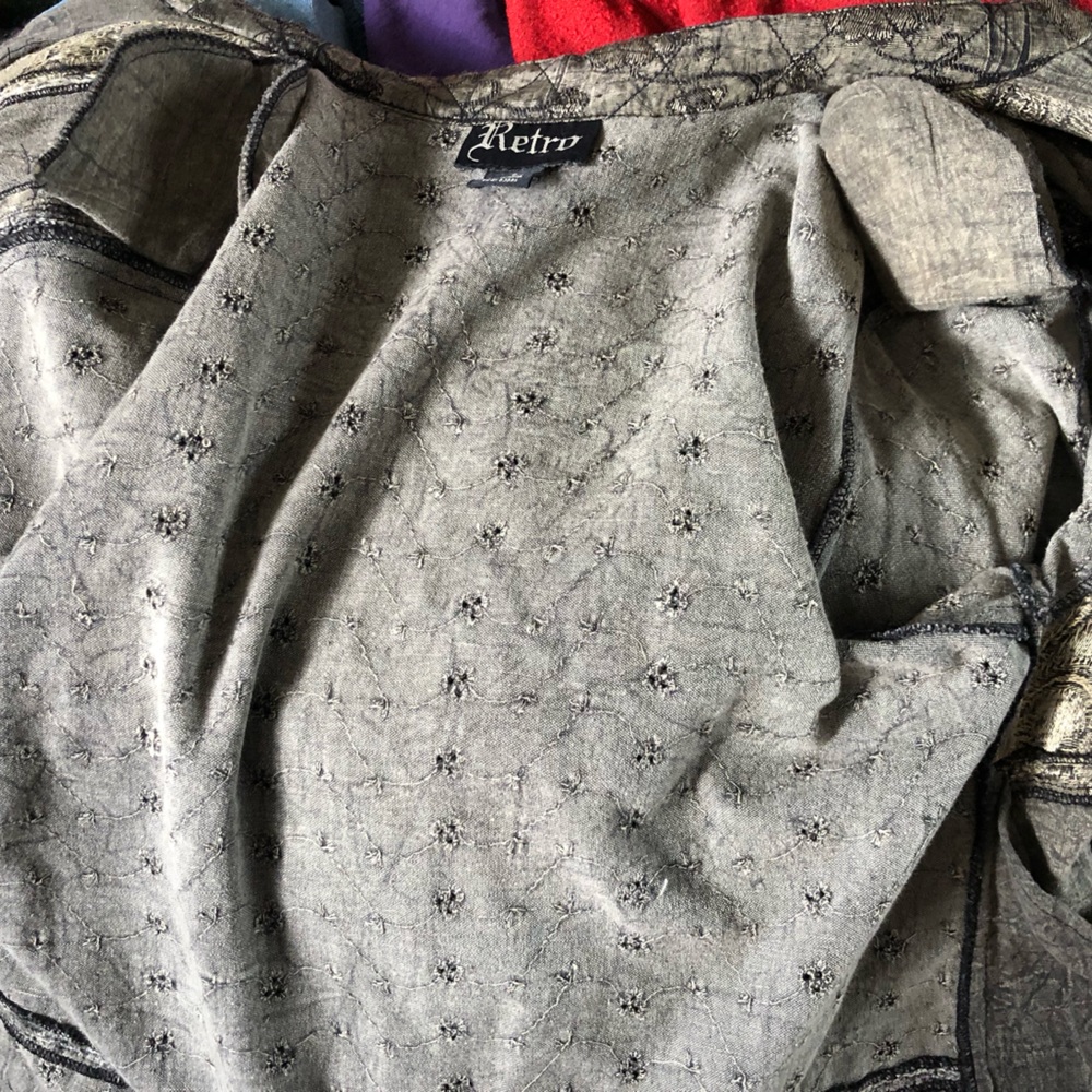 Funky Boho Patchwork Blazer Jacket - Picture 10 of 10